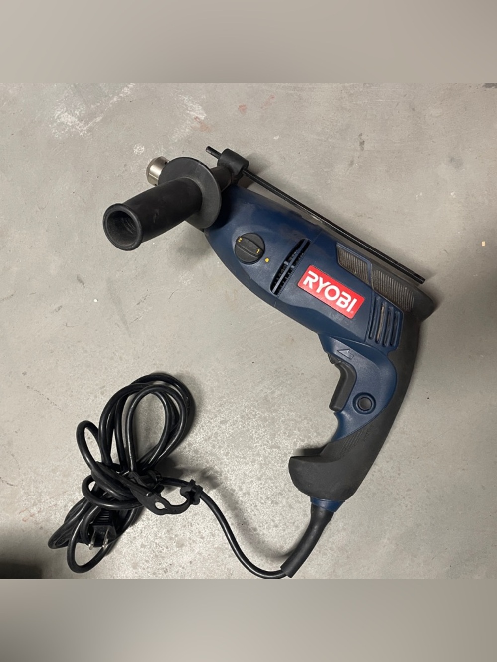 RYOBI Corded Drill - Blue and Black